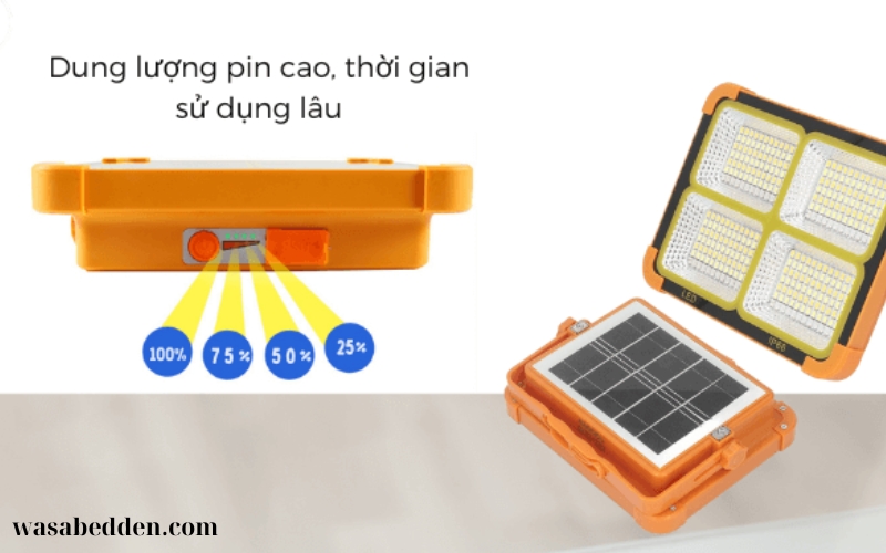 Đèn pin năng lượng mặt trời chống nước cho du lịch (4)